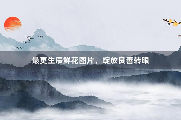 最更生辰鲜花图片，绽放良善转眼